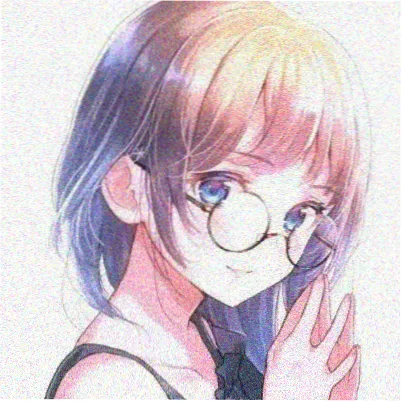 漫画女头 治愈系花与少女头像